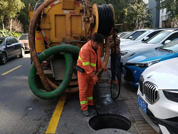 秀山排污管道清淤